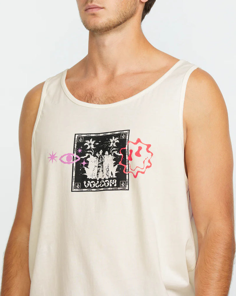 Load image into Gallery viewer, Volcom Unisex Filip Rygalski Tank Top Off White A4512500_OFW
