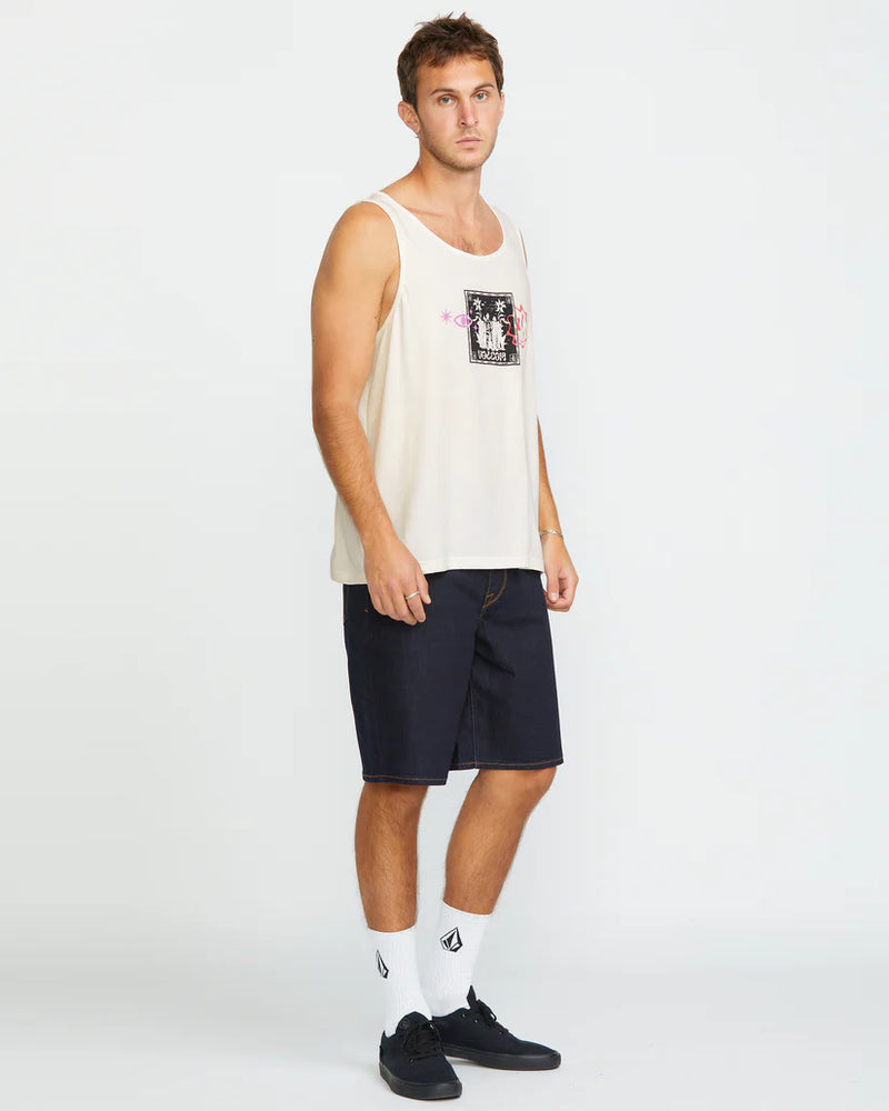 Load image into Gallery viewer, Volcom Unisex Filip Rygalski Tank Top Off White A4512500_OFW
