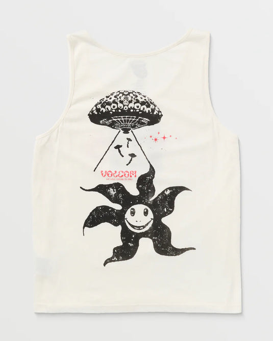 Volcom Unisex Filip Rygalski Tank Top Off White A4512500_OFW