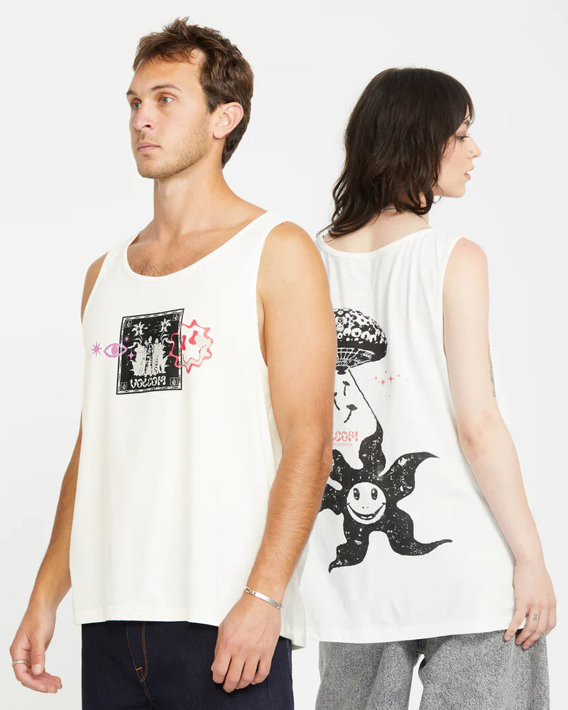 Load image into Gallery viewer, Volcom Unisex Filip Rygalski Tank Top Off White A4512500_OFW
