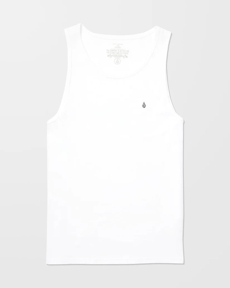 Load image into Gallery viewer, Volcom Men's Stone Blanks Tank Top White A4512605_WHT
