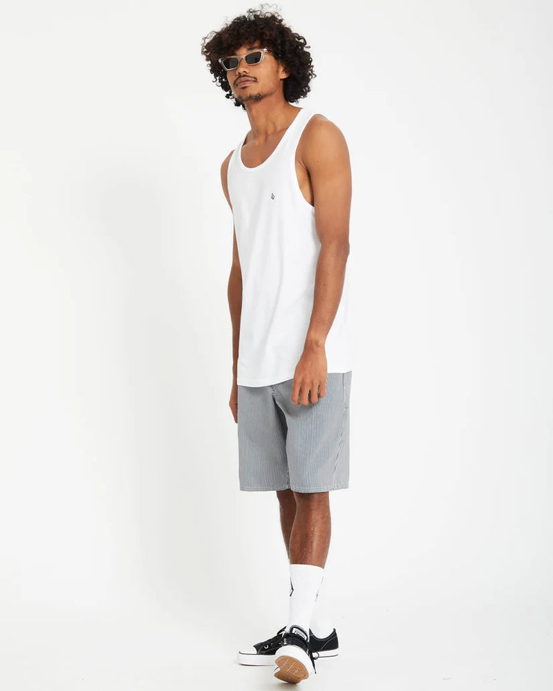 Load image into Gallery viewer, Volcom Men's Stone Blanks Tank Top White A4512605_WHT
