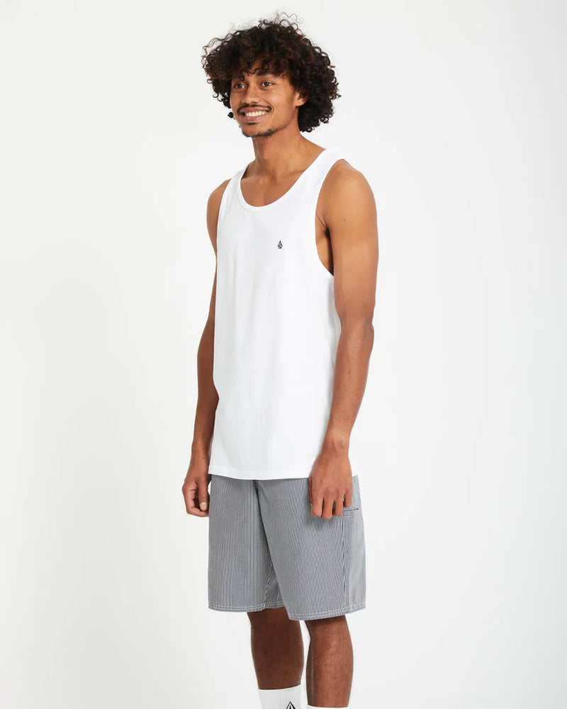 Load image into Gallery viewer, Volcom Men's Stone Blanks Tank Top White A4512605_WHT
