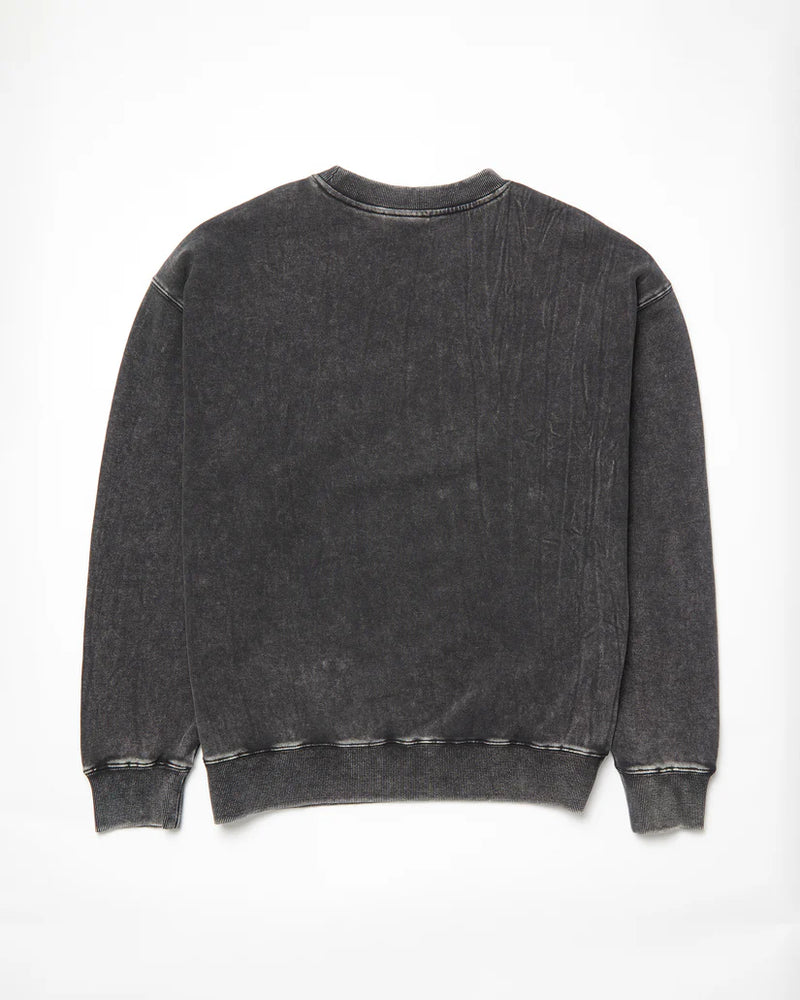Load image into Gallery viewer, Volcom Unisex Bob Mollema Sweatshirt Light Acid Black A4612504_LAB
