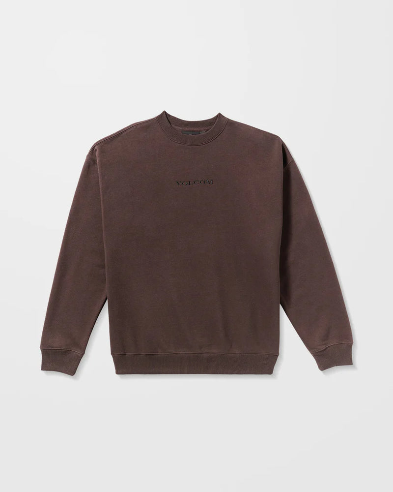 Load image into Gallery viewer, Volcom Men&#39;s Volcom Stone Sweatshirt Cacao A4612514-CAO

