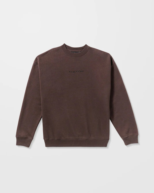 Volcom Men's Volcom Stone Sweatshirt Cacao A4612514-CAO