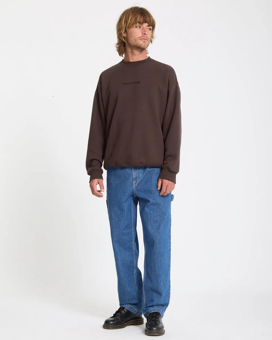 Volcom Men's Volcom Stone Sweatshirt Cacao A4612514-CAO