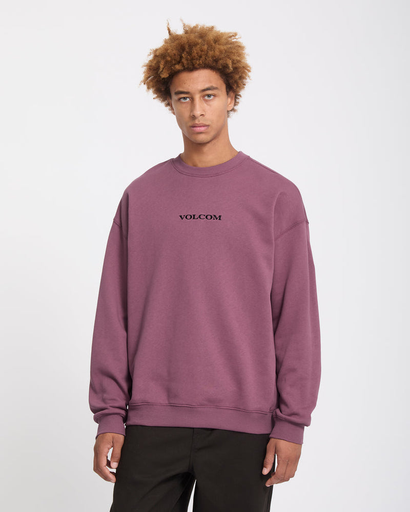 Load image into Gallery viewer, Volcom Men's Volcom Stone Sweatshirt Orchid A4612626-ORD
