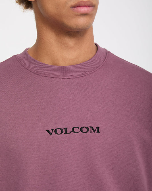 Volcom Men's Volcom Stone Sweatshirt Orchid A4612626-ORD