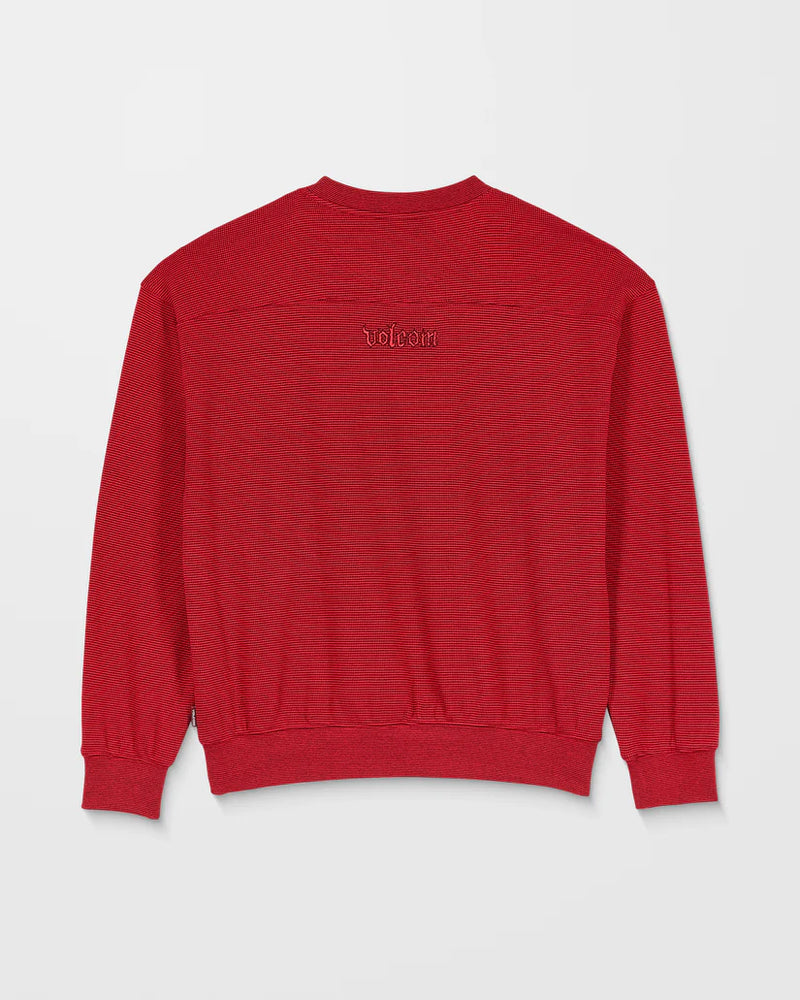 Load image into Gallery viewer, Volcom Unisex J.J. Villard Sweatshirt Lifeguard Red A4632505_LRD
