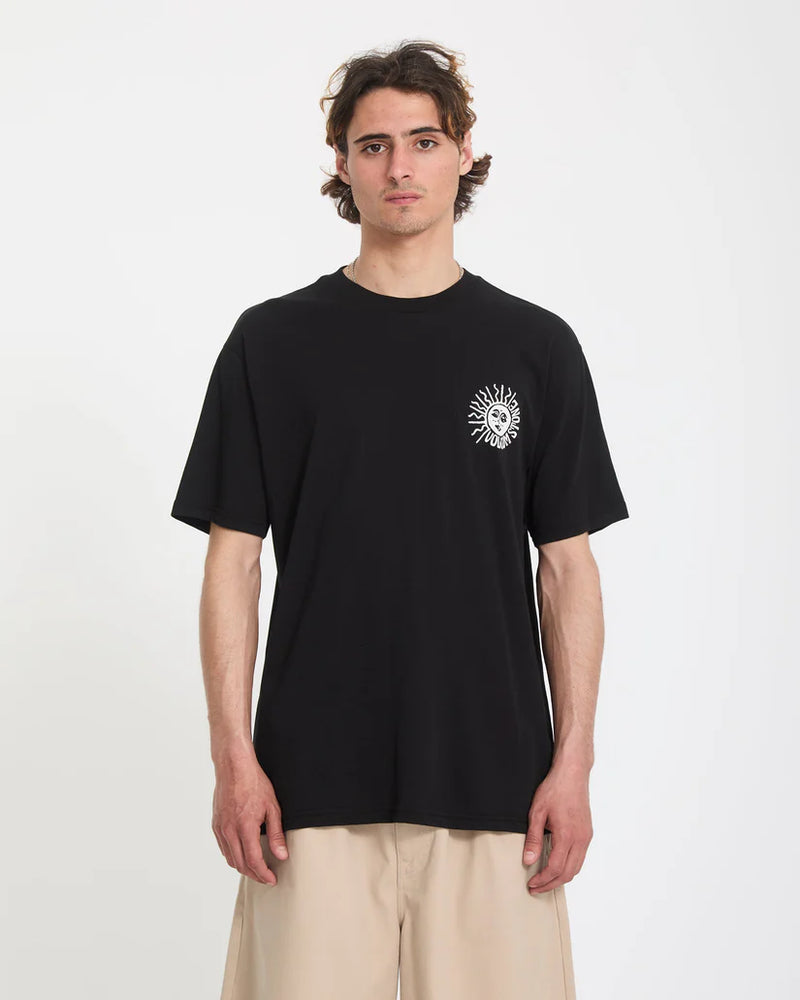 Load image into Gallery viewer, Volcom Men's Mazatlan T-Shirt Black A5012613_BLK
