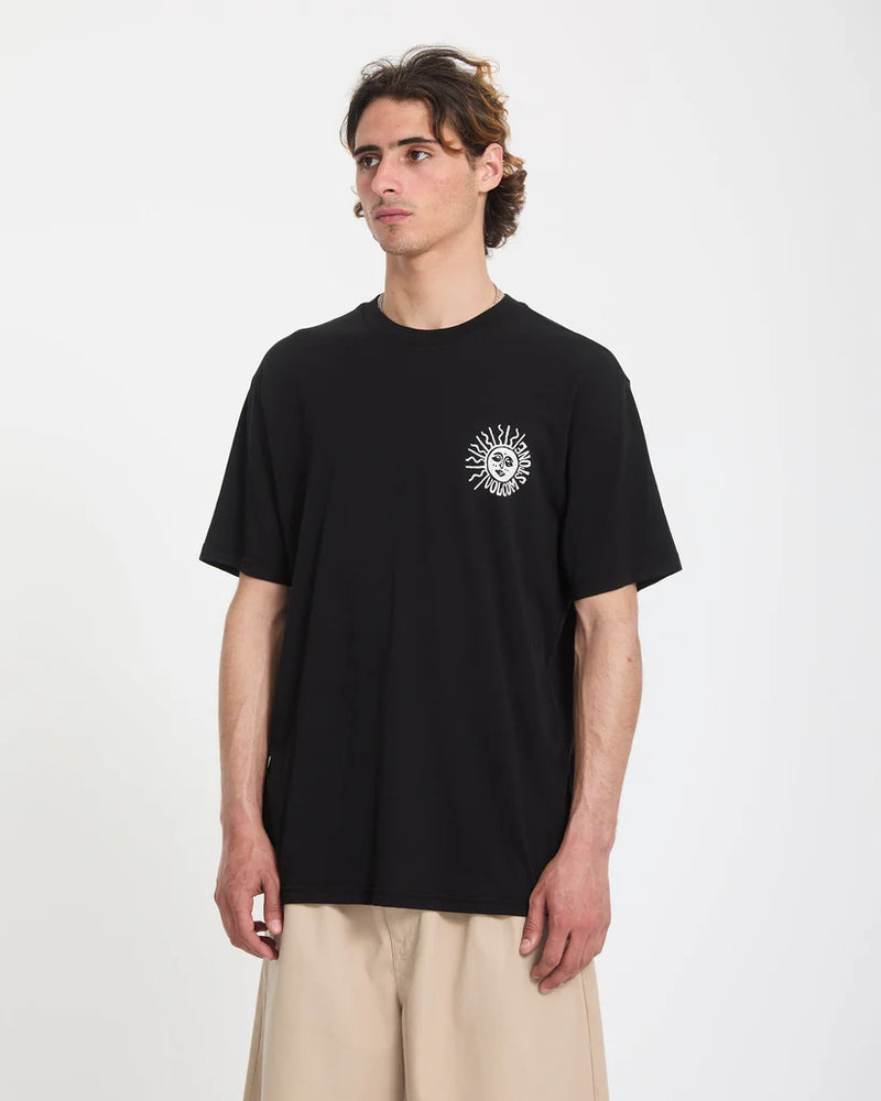 Load image into Gallery viewer, Volcom Men's Mazatlan T-Shirt Black A5012613_BLK
