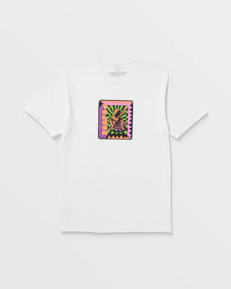Load image into Gallery viewer, Volcom Men&#39;s Doom Frog T-Shirt Off White A5022500_OFW
