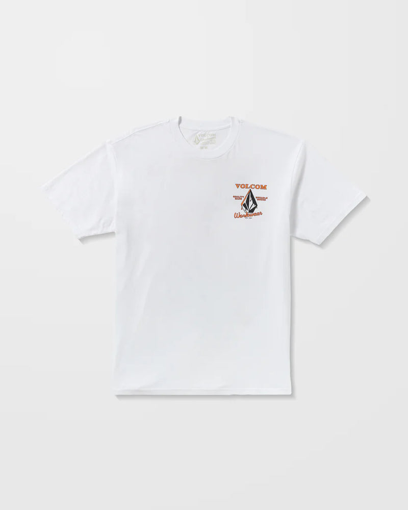 Load image into Gallery viewer, Volcom Men&#39;s Enamel T-Shirt White A5032505_WHT
