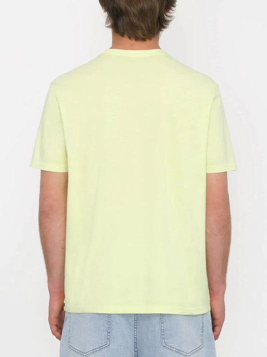Volcom Men's Frenchsurf T-Shirt Aura Yellow A5212408_AUR