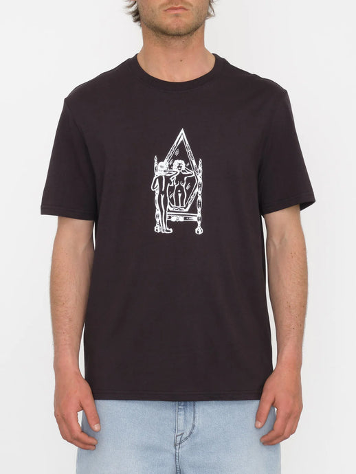 Volcom Men's Lintell Mirror T-Shirt Black A5212409_BLK
