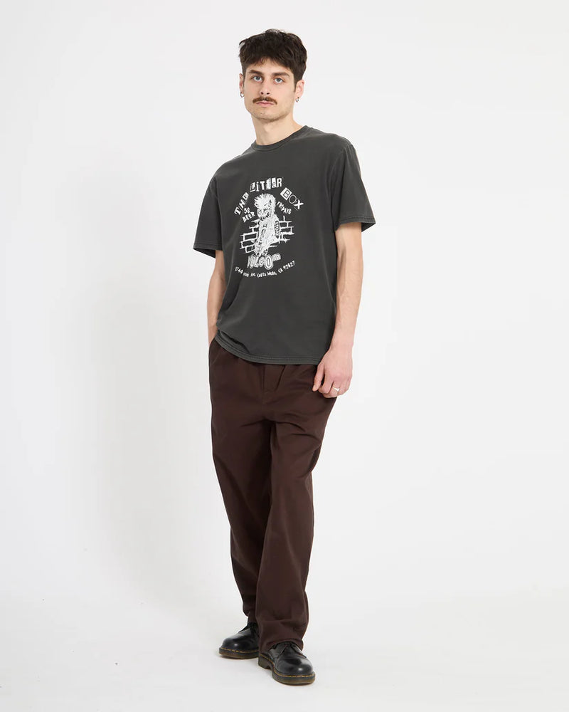 Load image into Gallery viewer, Volcom Men's Punkat T-Shirt Black A5212613_BLK
