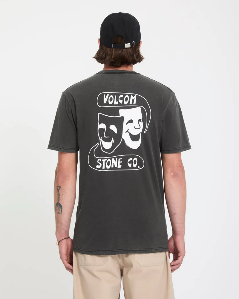 Load image into Gallery viewer, Volcom Men's Comedie T-Shirt Black A5212615_BLK
