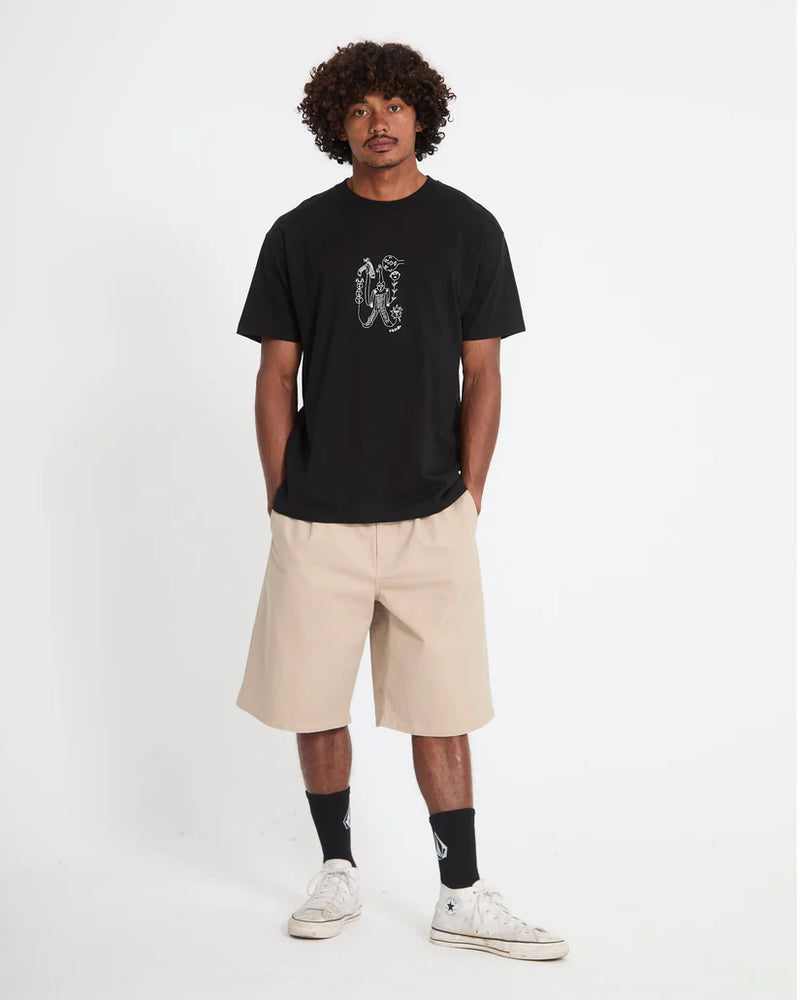 Load image into Gallery viewer, Volcom Men's Nowhere T-Shirt Black A5212616_BLK
