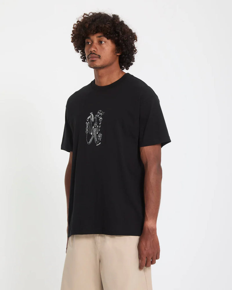 Load image into Gallery viewer, Volcom Men's Nowhere T-Shirt Black A5212616_BLK
