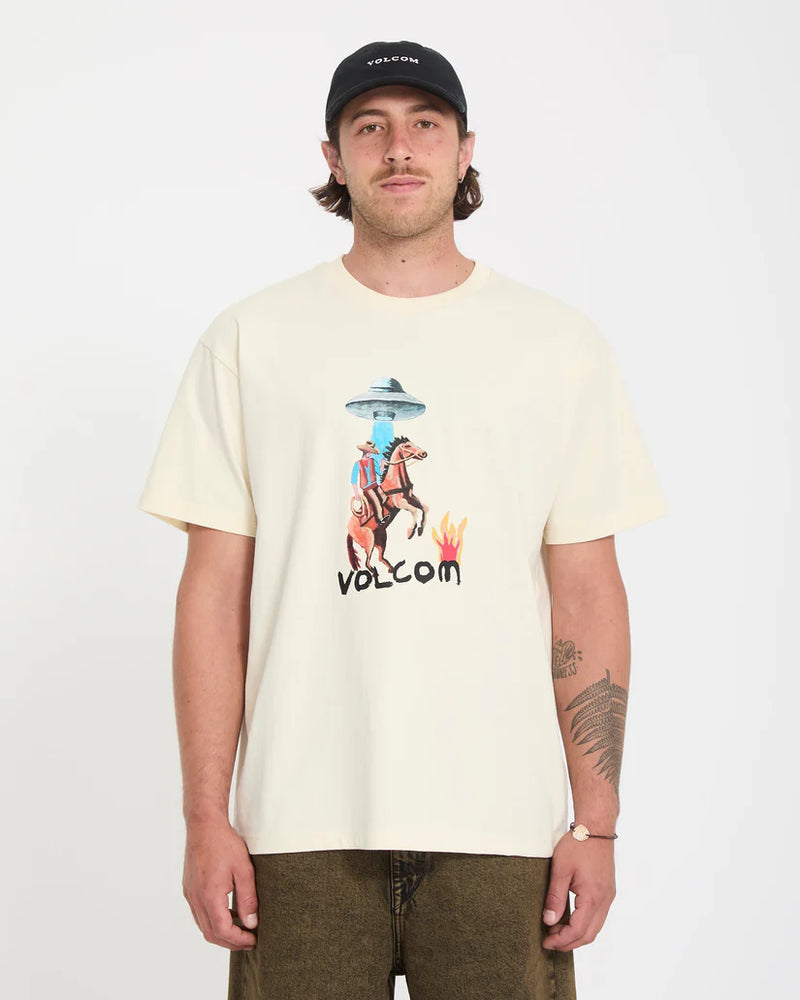 Load image into Gallery viewer, Volcom Men's Mickey Mason 1 T-Shirt Dirty White A5212617_DWH
