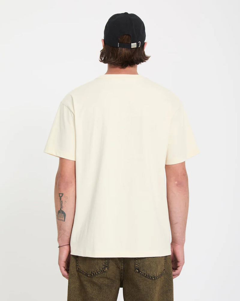Load image into Gallery viewer, Volcom Men's Mickey Mason 1 T-Shirt Dirty White A5212617_DWH
