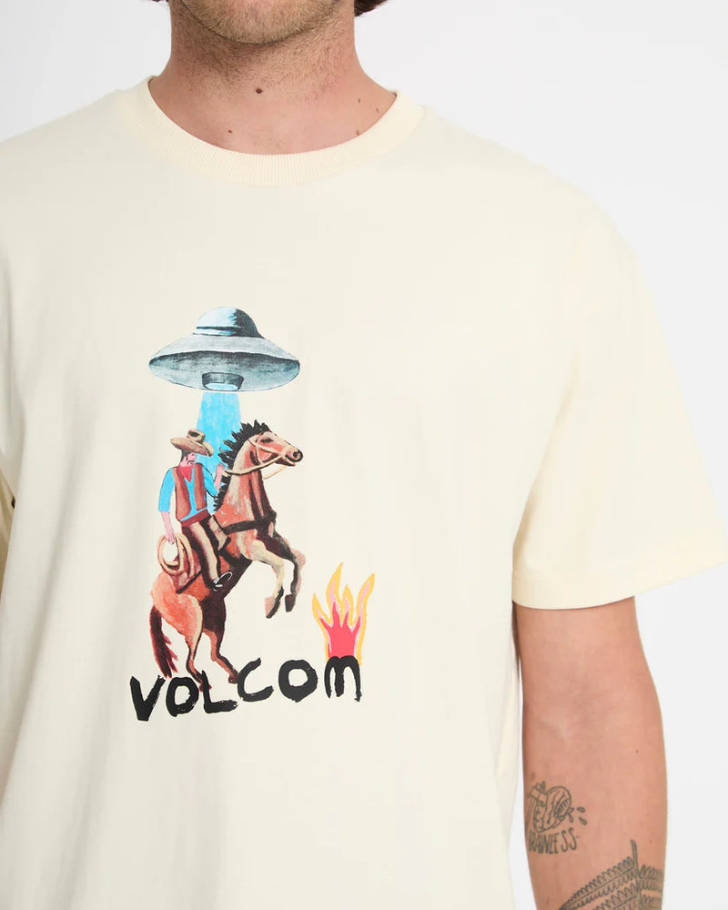 Load image into Gallery viewer, Volcom Men's Mickey Mason 1 T-Shirt Dirty White A5212617_DWH
