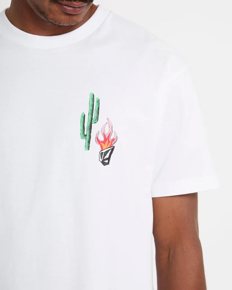 Load image into Gallery viewer, Volcom Men's Mickey Mason 2 T-Shirt White A5212618_WHT

