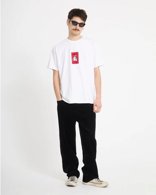 Volcom Men's Rockout T-Shirt White A5212622_WHT