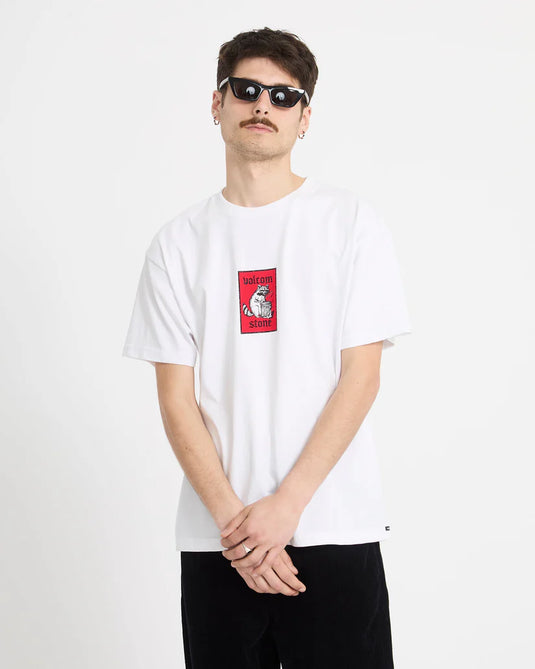Volcom Men's Rockout T-Shirt White A5212622_WHT