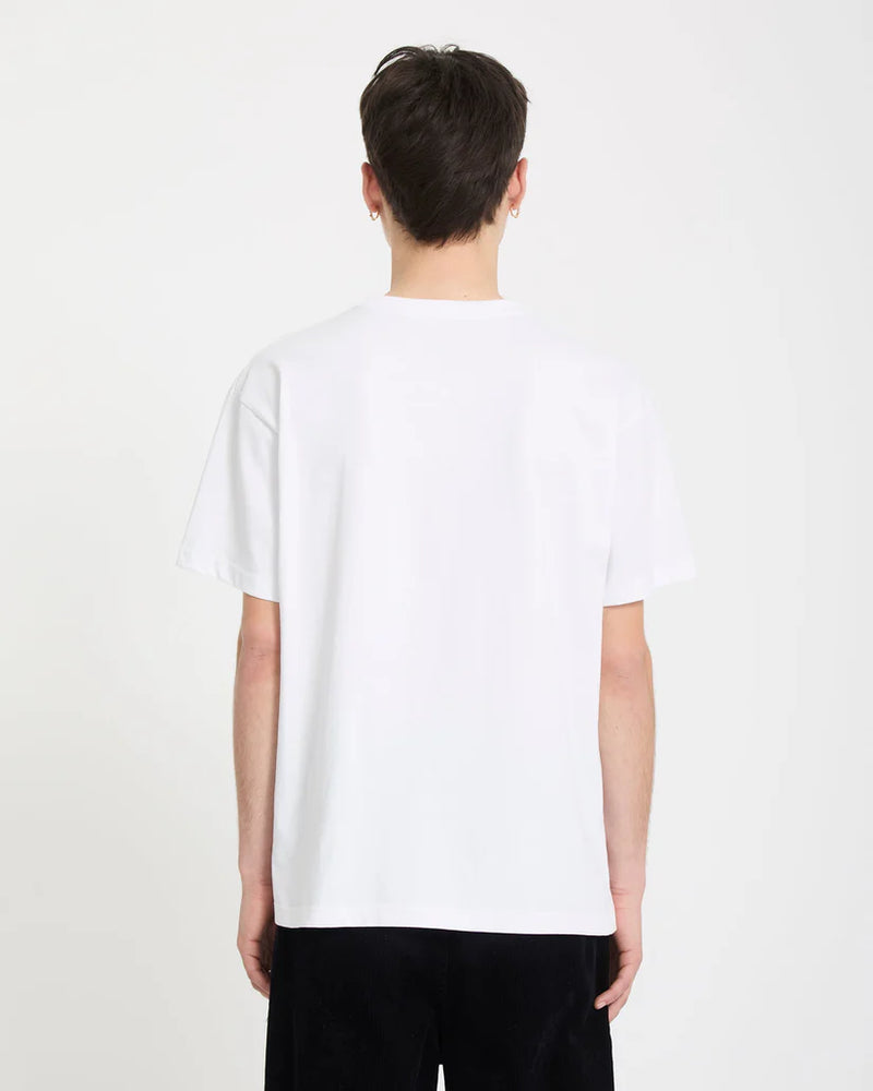 Load image into Gallery viewer, Volcom Men's Rockout T-Shirt White A5212622_WHT
