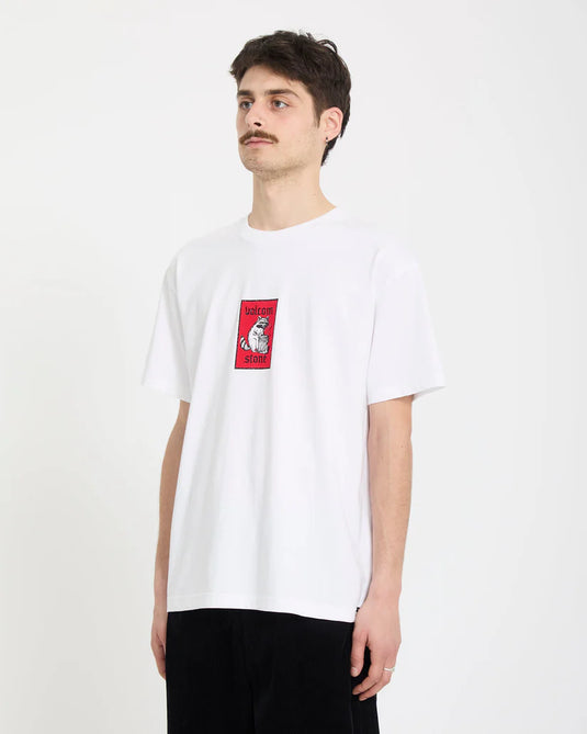 Volcom Men's Rockout T-Shirt White A5212622_WHT