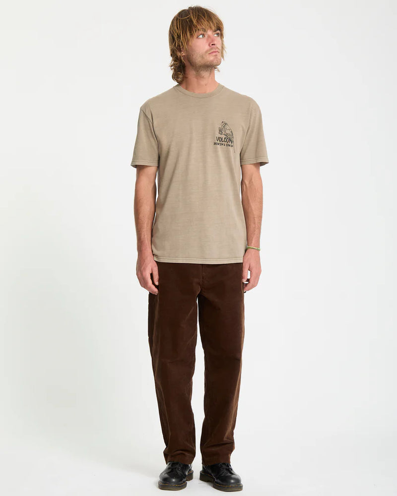 Load image into Gallery viewer, Volcom Men&#39;s Liquor Locker T-Shirt Brindle A5232552-BNL
