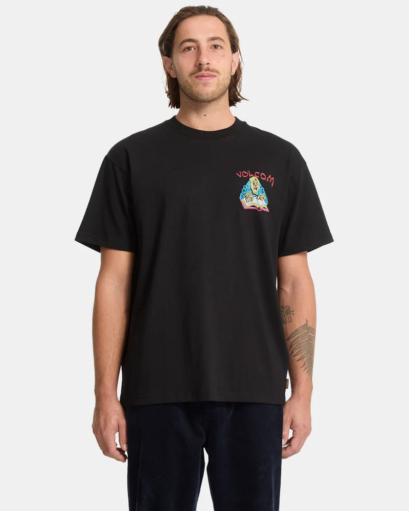 Load image into Gallery viewer, Volcom Men&#39;s J.J. Villard T-Shirt Black A5232553-BLK

