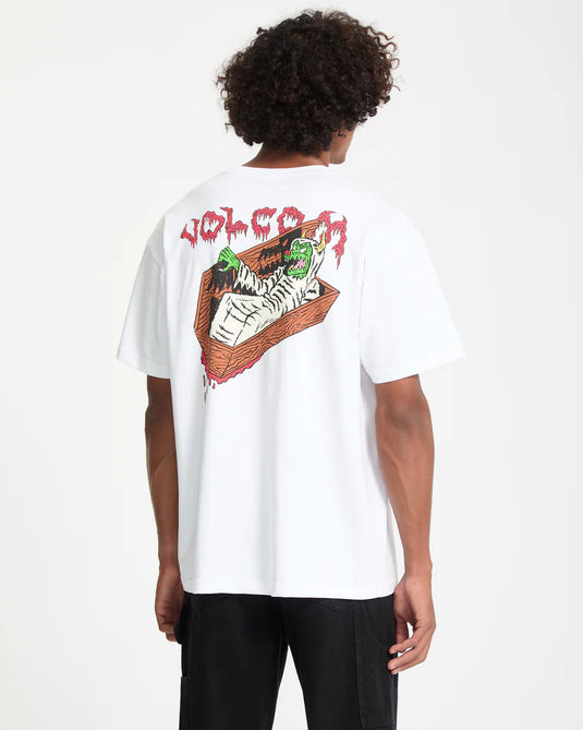 Volcom Men's J.J. Villard T-Shirt 2 White A5232554-WHT