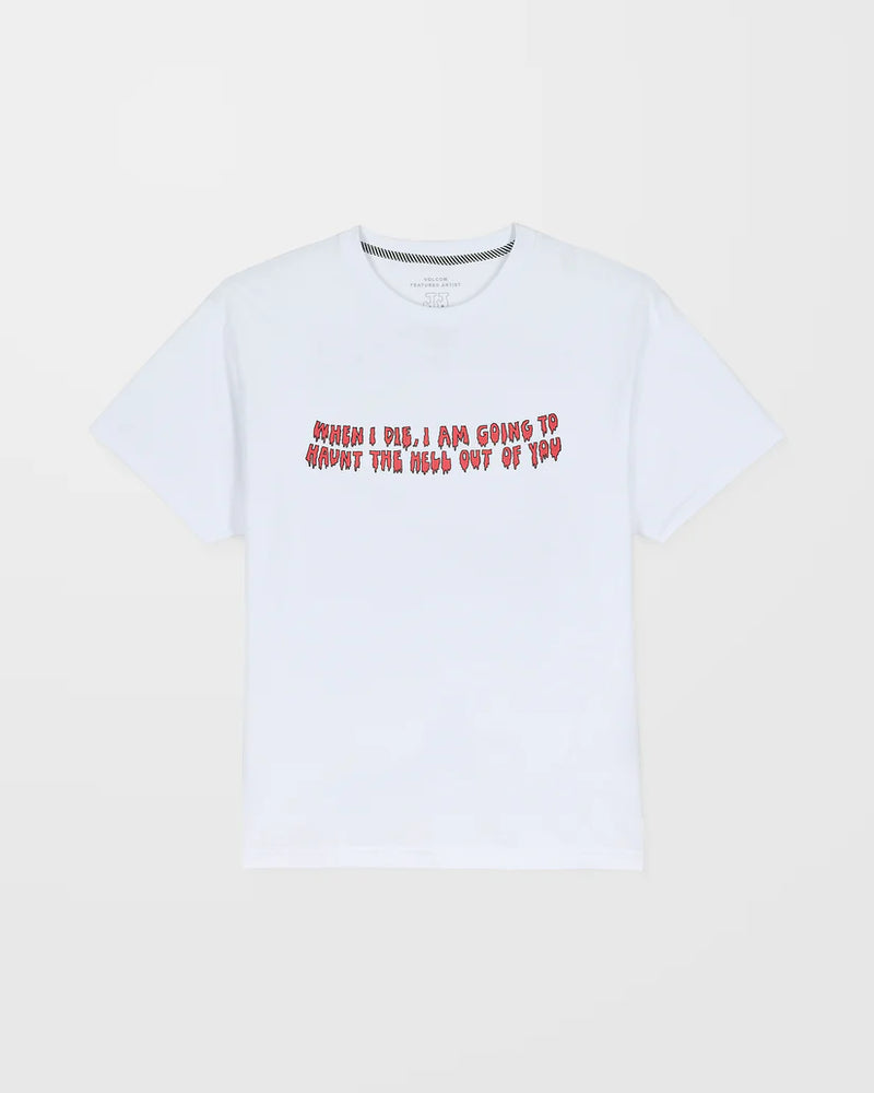 Load image into Gallery viewer, Volcom Men&#39;s J.J. Villard T-Shirt 2 White A5232554-WHT
