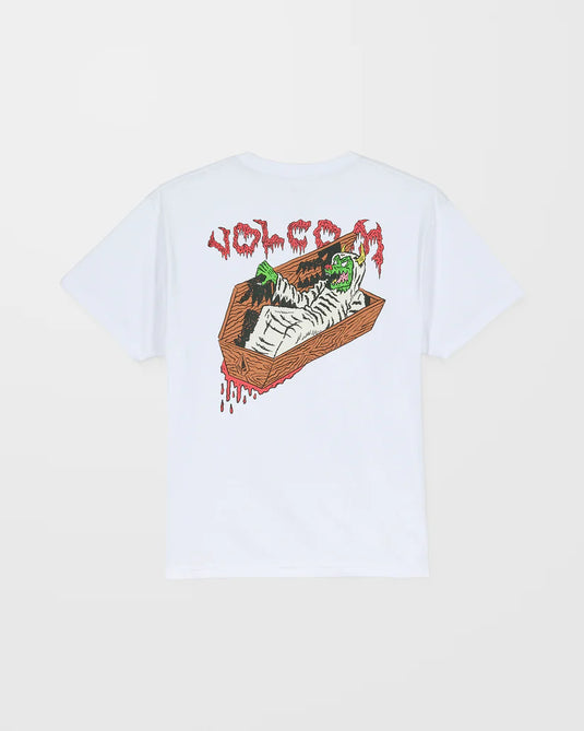 Volcom Men's J.J. Villard T-Shirt 2 White A5232554-WHT