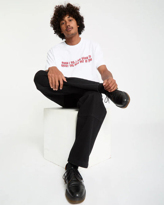 Volcom Men's J.J. Villard T-Shirt 2 White A5232554-WHT