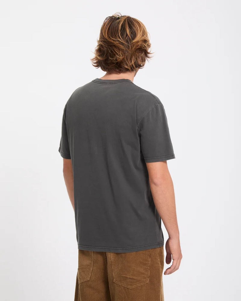 Load image into Gallery viewer, Volcom Men's Solid Stone T-Shirt Black A5232601-BLK
