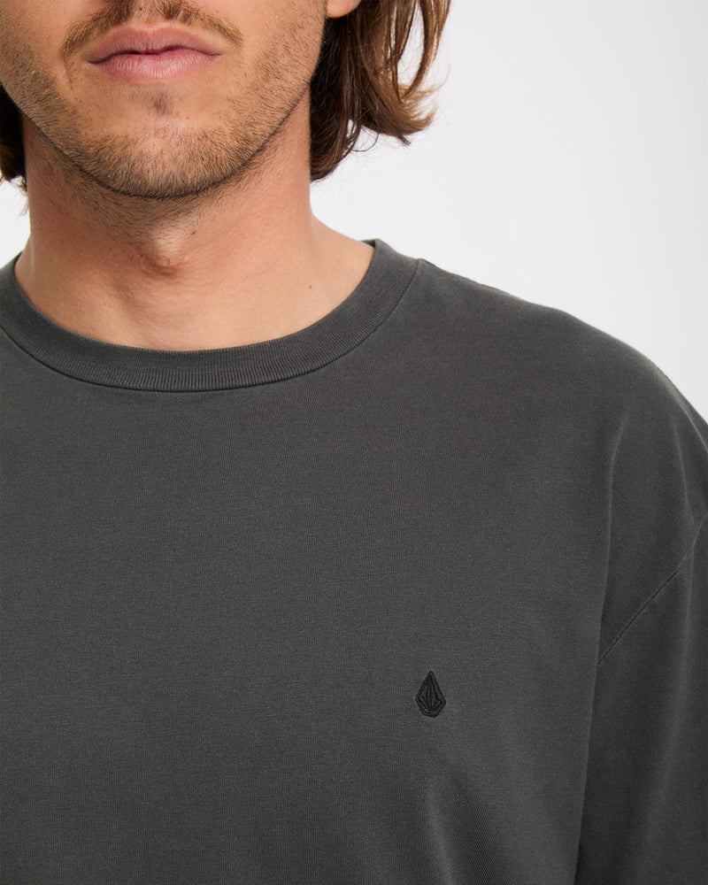 Load image into Gallery viewer, Volcom Men's Solid Stone T-Shirt Black A5232601-BLK

