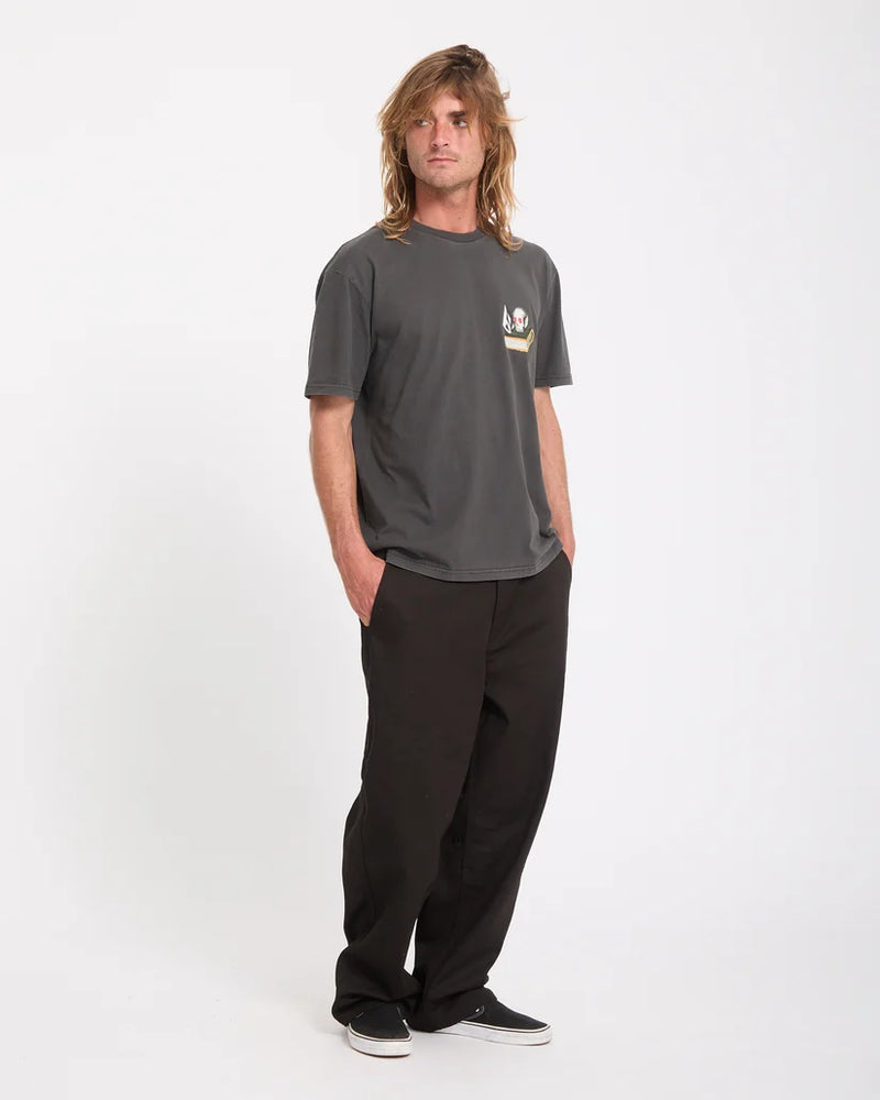 Load image into Gallery viewer, Volcom Men's Boiler T-Shirt Black A5232602-BLK
