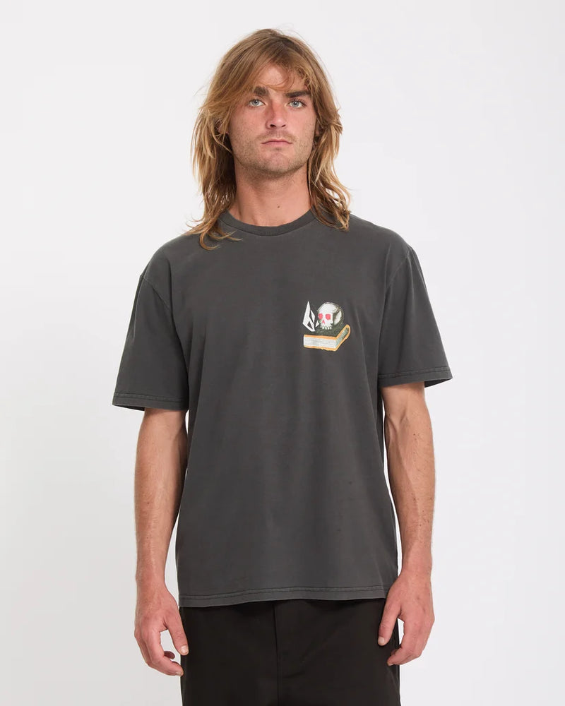Load image into Gallery viewer, Volcom Men's Boiler T-Shirt Black A5232602-BLK
