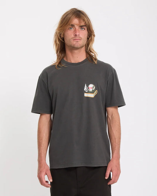 Volcom Men's Boiler T-Shirt Black A5232602-BLK