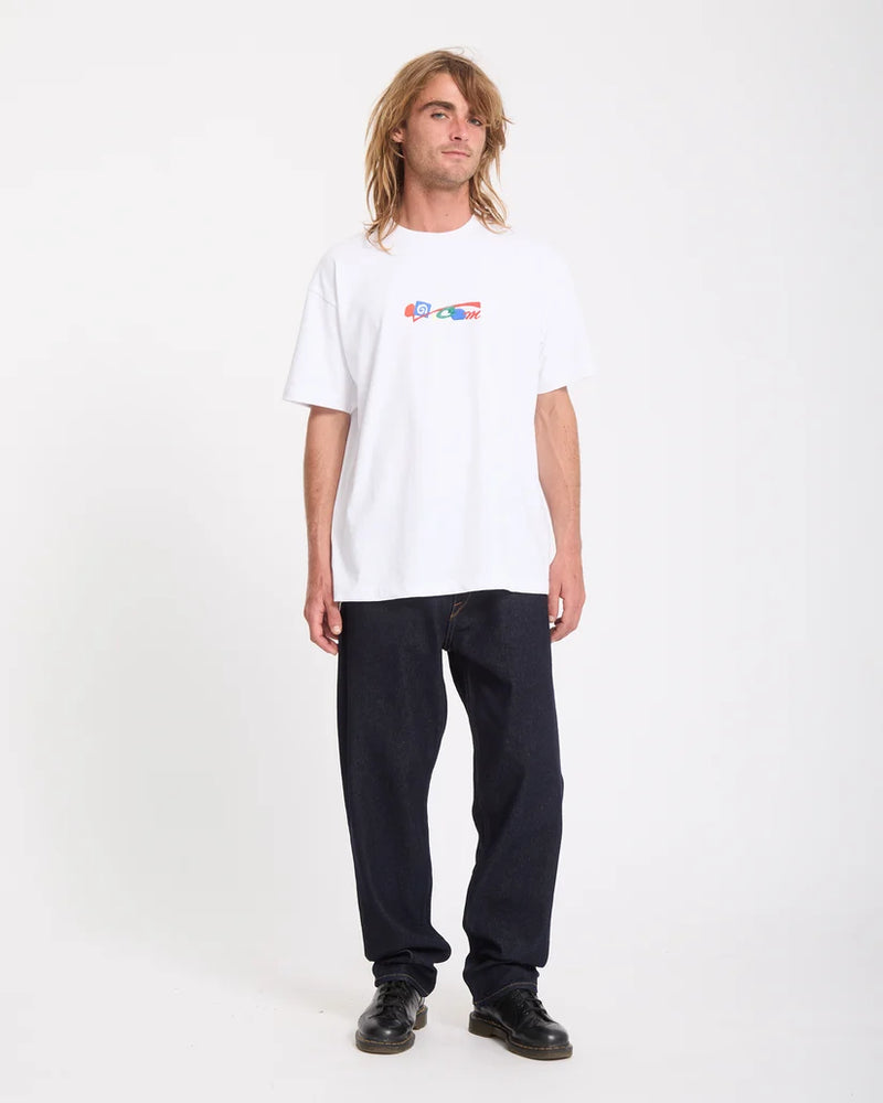 Load image into Gallery viewer, Volcom Men's Carrau 2 T-Shirt White A5232610-WHT
