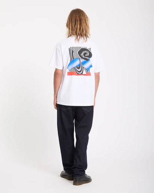 Volcom Men's Carrau 2 T-Shirt White A5232610-WHT