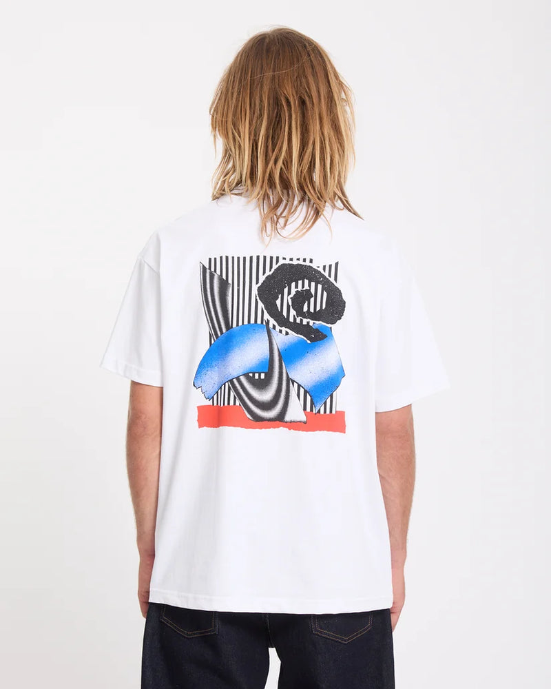 Load image into Gallery viewer, Volcom Men's Carrau 2 T-Shirt White A5232610-WHT
