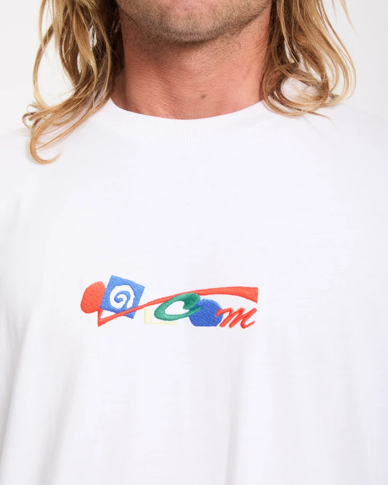 Load image into Gallery viewer, Volcom Men's Carrau 2 T-Shirt White A5232610-WHT
