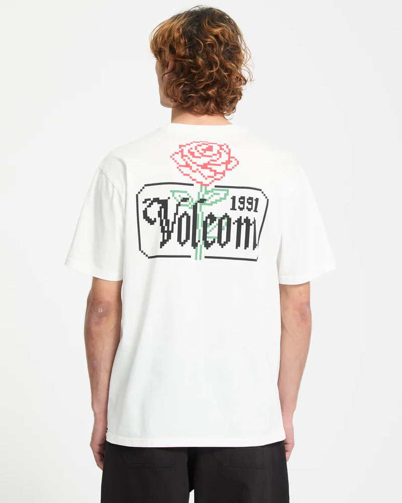 Load image into Gallery viewer, Volcom Men&#39;s Pleasantry T-Shirt Off White A5242501-OFW
