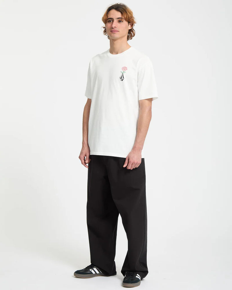 Load image into Gallery viewer, Volcom Men&#39;s Pleasantry T-Shirt Off White A5242501-OFW
