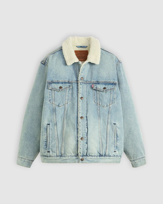 Levi's Men's Original Trucker Jacket Blue Sherpa A57840026